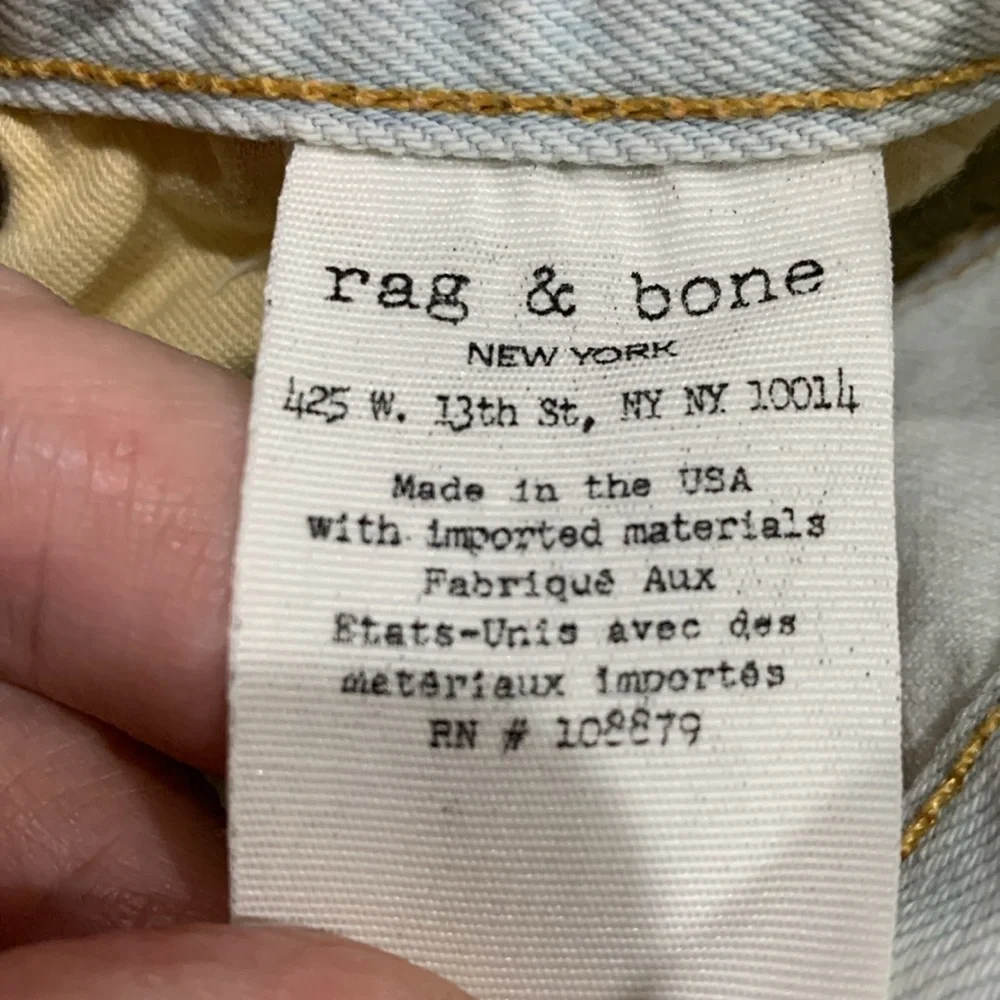 Rag & Bone size 26 jean skirt - Picture 8 of 9